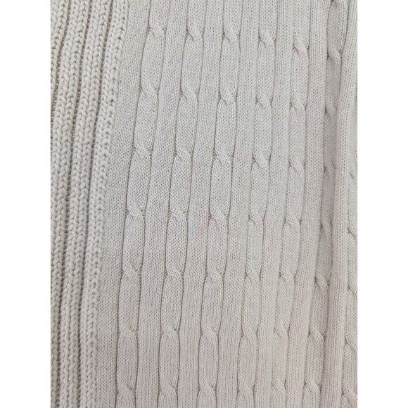 Kim Rogers Women's Cardigan Sweater Size PXL Beige Open Front - Picture 3 of 13